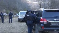 U selu Dren policija obezbeđuje radove na uzurpiranom zemljištu