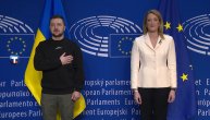 Zelenski stigao u Evropski parlament, dočekala ga Mecola