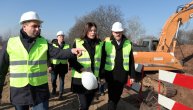 Irena Vujović obišla radove na izgradnji kanalizacione mreže u Nišu