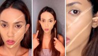 Povukla je korektorom samo 3 linije na licu i izgleda kao da je radila fejslifting: Vrhunski trik