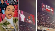 Ponosna Anastasija snimala haos na tribinama i video bim nakon gola Gudelja