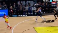 Asistencija Nikole Jokića sa više od preko pola terena: Jedan od najboljih poteza na utakmici