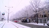 Usporen saobraćaj u Beogradu zbog snega