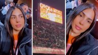 Auh, kakva golčina Gudelja: Anasatasija ponosno sa tribina snimila slavlje i delirijum navijača