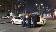 Mesto na Bulevaru kralja Aleksandra gde se putničko vozilo zakucalo u 2 policijska auta