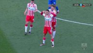Prvenac Rakonjca u dresu Crvene zvezde i proslava gola koja deluje kao poruka za nekoga