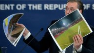 Vučić: Uskoro ćemo otvoriti 3 nova stadiona u Srbiji, jedan od njih izgleda kao "Alijanc arena"