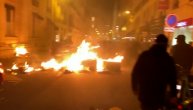 Haos na ulicama Pariza tokom protesta: Požari širom grada, sukob demonstranata s policijom
