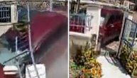 Uleteo kolima komšiji u dvorište, rasturio celu ogradu:  Nekontrolisana brzina i bahata vožnja