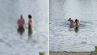 Do početka sezone ima još 2 meseca, ali su ova 2 momka počeli sa kupanjem na Adi Ciganliji u martu