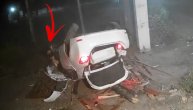 Vozač iz smrskanog auta išetao kao da se ništa nije desilo: Neverovatni snimak šta je preživeo!