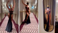 Jelena Karleuša bez donjeg veša opet provocira uskom haljinom