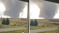 Čovek snimao tornado nadomak kuće, scena je kao iz filma: Video izbliza