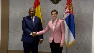 Ana Brnabić dočekala predsednika Gvineje Bisao na radnoj večeri