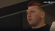 Luka Dončić gleda Zvezdu u Ljubljani protiv Cedevita Olimpije