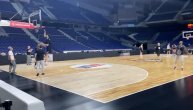 Partizan održao trening u Madridu: Panter i Anđušić cepali mrežice sa 10 metara