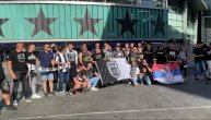 Već gori ispred hale u Madridu: Grobari skaču i vređaju navijače Zvezde
