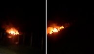 Veliki požar u Pivnicama kod Bačke Palanke: Meštani pomažu vatrogascima u borbi sa vatrenom stihijom