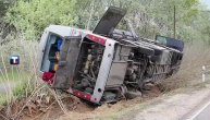Još jedan snimak sa mesta prevrtanja autobusa sa srpskim državljanima u Mađarskoj