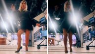 Jovana Jeremić spustila svoju kameru na pod, pa odozdo snimala "vruće kadrove" u miniću