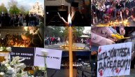 Srbija u suzama odaje poštu žrtvama masakra u Beogradu: Građani u tišini pale sveće za stradale