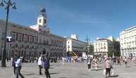 Atmosfera sa ulica Madrida pred petu utakimcu Partizana i Reala plej-of serije Evrolige