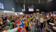 Finski novinari napravili ludnicu u Press centru: Svi ustali i pevali pesmu svog predstavnika