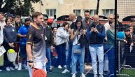 Princ Rima pokazao umeće i s reketom na Mastersu u Rimu