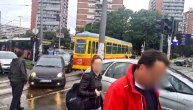 Stvorila se ogromna gužva: Sudar tramvaja i automobila kod TC "Ušće"