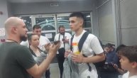 Savo Drezgić srećan posle prvih minuta na terenu za Partizan