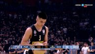 Bogdanović aplaudirao svom nasledniku: Mladi Drezgić (16) dao prve poene za Partizan