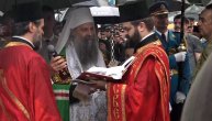 Patrijarh srpski Porfirije služio pomen postradalim đacima: Emotivan govor na Spasovdansoj litiji