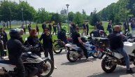 Kolona motora na sahrani Mirka Rašića: Bolna scena verenice koja prilazi i pozdravlja ih