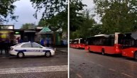 Snimak nakon napada na vozača autobusa 309 na Zvezdari