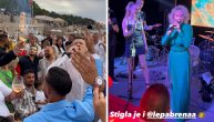 Sloba i Lepa Brena zapevali na veselju od milion evra