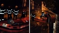 Borba sa bujicama u Srbiji: Snimak evakuacije stanovnika u Kragujevcu