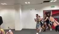 Igrači Partizana prekinuli konferenciju Željka Obradovića i ispolivali ga