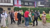 Patrijarh Porfirije služi liturgiju u manastiru Gračanica