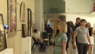 Otvorena izložba ''Svetost umetnosti'' u Galeriji RTS-a, prisustvovao patrijarh Porfirije