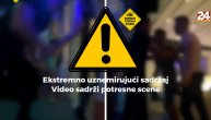 Obezbeđenje tuče grupu mladića, jedan na podu: Uznemirujući snimak iz noćnog kluba u Hrvatskoj