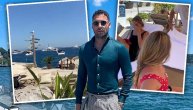 Duško Tošić odveo ćerke Atinu i Niku na luksuzno letovanje