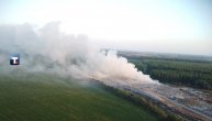 Požar na regionalnoj deponiji Srem-Mačva, intervenisali vatrogasci