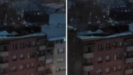 Oluja odnela deo krova na zgradi u Vojvode Stepe
