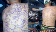 Nik Kirjos istetovirao pokemone preko celih leđa: Čak petorica majstora radili tetovažu