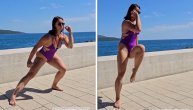 Ana Franić pokazala izvajano telo na plaži: Uradila brutalne vežbe