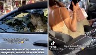 Strašna scena snimljena u Novom Sadu: Deca se bacaju na kola u pokretu, dok Anja Bla vozi