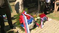 Polaganje venaca na Spomenik srpskim žrtvama stradalim u ratovima 1991–2000. godine