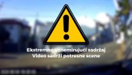 Snimak stravične nesreće u Beogradu: Devojku pokupio auto na pešačkom prelazu