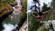 "Ako poginem samo iskulirajte": Moćni Viking ponovo prkosio smrti skokom sa stene!