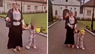 Ana Nikolić sa ćerkicom posetila manastir